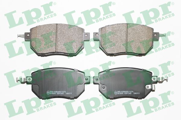 Brake Pad Set, disc brake (Front axle)  Art. 05P1342