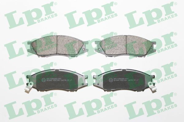 Brake Pad Set, disc brake (Front axle)  Art. 05P1346