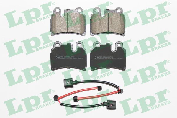 Brake Pad Set, disc brake (Rear axle)  Art. 05P1380