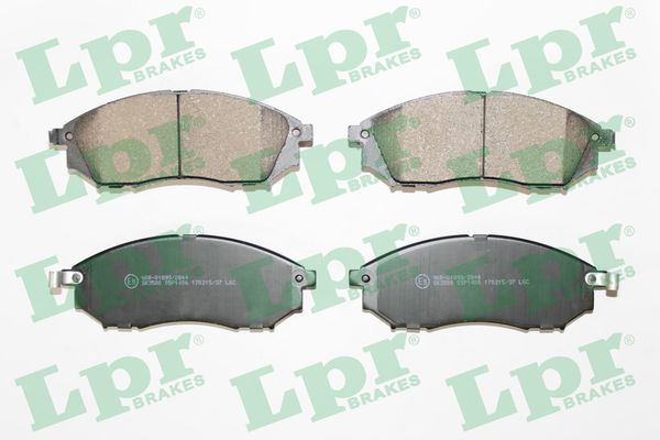 Brake Pad Set, disc brake (Front axle)  Art. 05P1406