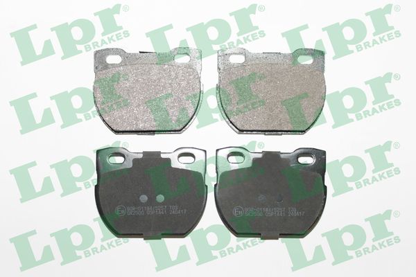 Brake Pad Set, disc brake (Rear axle)  Art. 05P1441