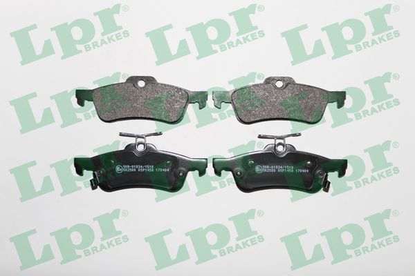 Brake Pad Set, disc brake (Rear axle)  Art. 05P1458