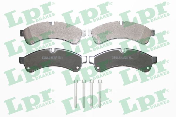 Brake Pad Set, disc brake (Rear axle)  Art. 05P1461