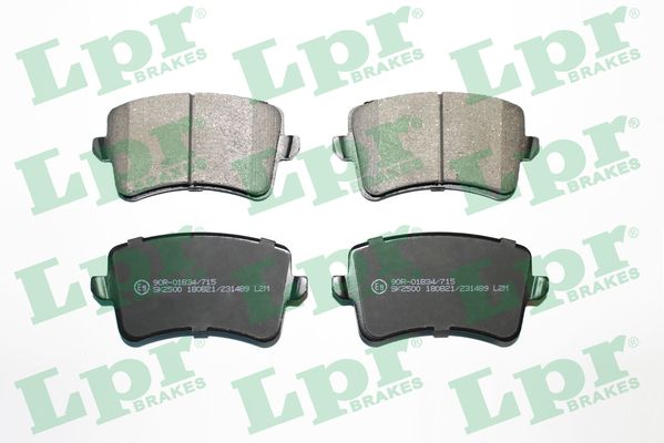 Brake Pad Set, disc brake (Rear axle)  Art. 05P1489