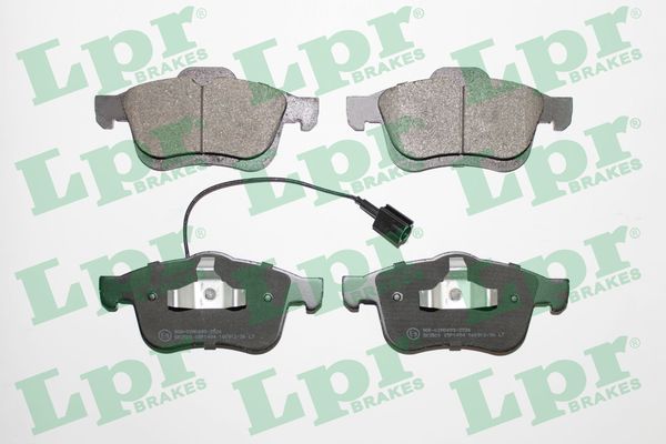 Brake Pad Set, disc brake (Inner, Rear axle, both sides)  Art. 05P1494