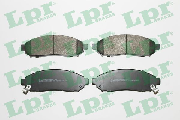 Brake Pad Set, disc brake (Front axle)  Art. 05P1495