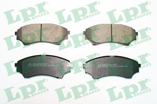 Brake Pad Set, disc brake (Front axle)  Art. 05P1499