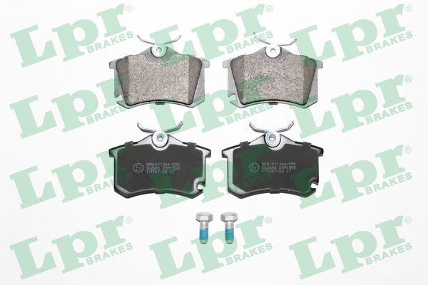 Brake Pad Set, disc brake (Rear axle)  Art. 05P1508