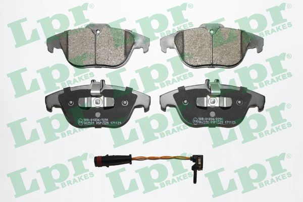 Brake Pad Set, disc brake (Rear axle)  Art. 05P1528A