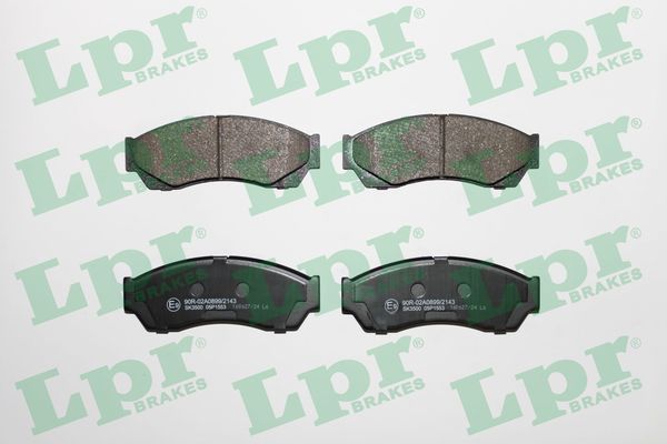 Brake Pad Set, disc brake (Front axle)  Art. 05P1553