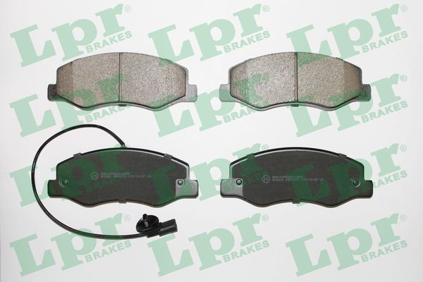 Brake Pad Set, disc brake (Rear axle)  Art. 05P1570