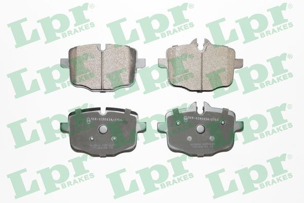 Brake Pad Set, disc brake (Rear axle)  Art. 05P1631