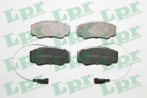 Brake Pad Set, disc brake (Rear axle)  Art. 05P1662