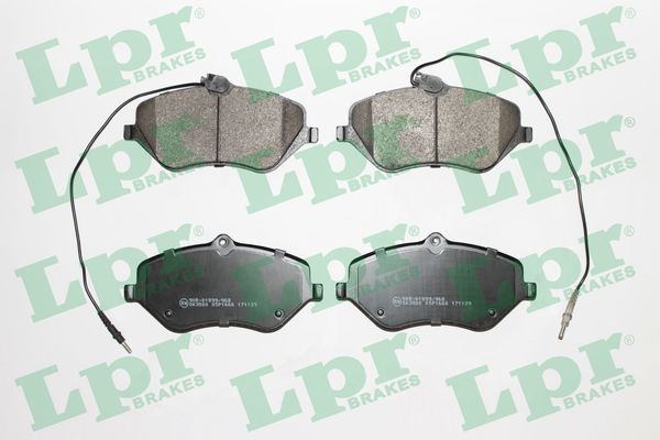 Brake Pad Set, disc brake (Front axle)  Art. 05P1666