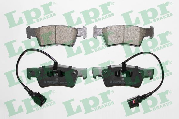 Brake Pad Set, disc brake (Rear axle)  Art. 05P1667