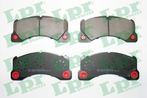 Brake Pad Set, disc brake (Front axle)  Art. 05P1738