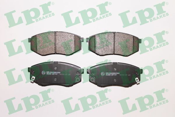 Brake Pad Set, disc brake (Front axle)  Art. 05P1757