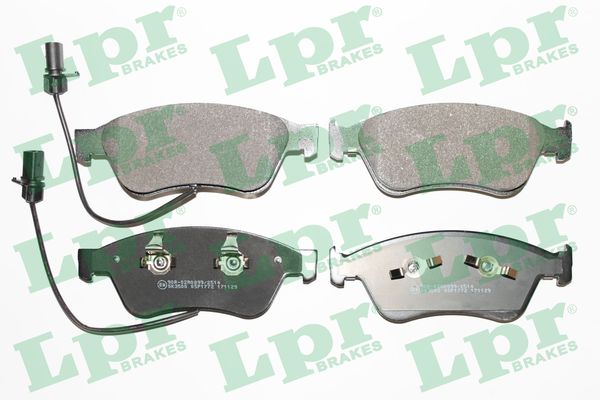 Brake Pad Set, disc brake (Front axle)  Art. 05P1772