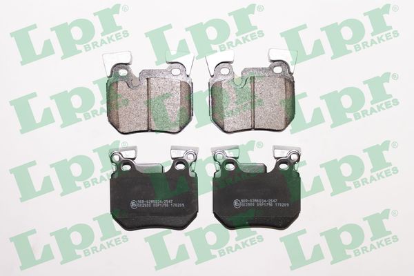 Brake Pad Set, disc brake (Rear axle)  Art. 05P1790