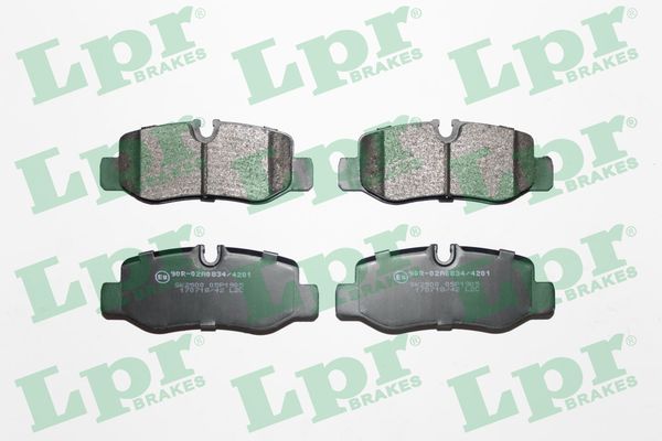 Brake Pad Set, disc brake (Rear axle)  Art. 05P1905