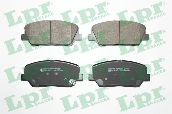 Brake Pad Set, disc brake (Front axle)  Art. 05P1960