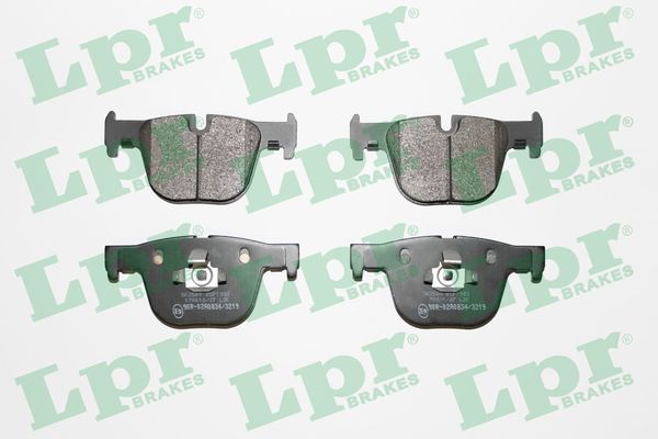 Brake Pad Set, disc brake (Rear axle)  Art. 05P1993