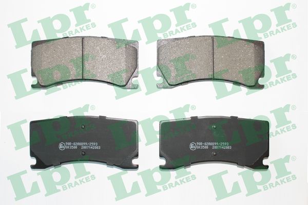 Brake Pad Set, disc brake (Rear axle)  Art. 05P2003