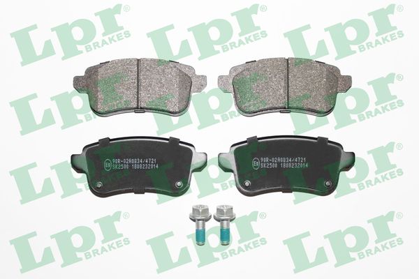 Brake Pad Set, disc brake (Rear axle)  Art. 05P2014