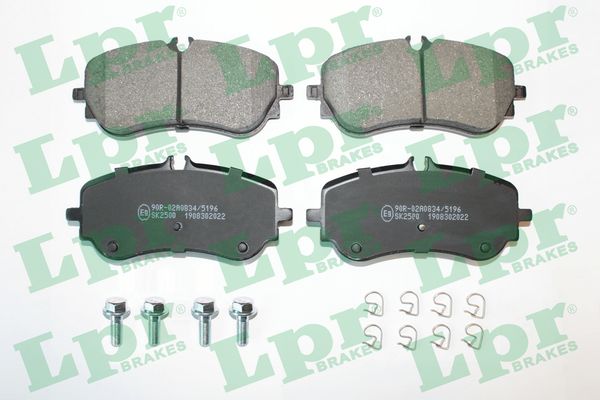 Brake Pad Set, disc brake (Rear axle)  Art. 05P2022