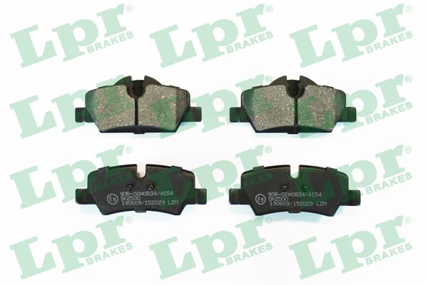 Brake Pad Set, disc brake (Rear axle)  Art. 05P2029