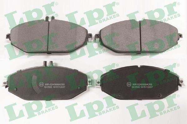 Brake Pad Set, disc brake (Front axle)  Art. 05P2037