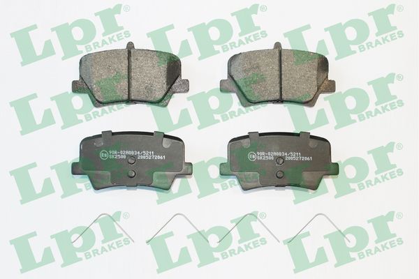 Brake Pad Set, disc brake (Rear axle)  Art. 05P2061