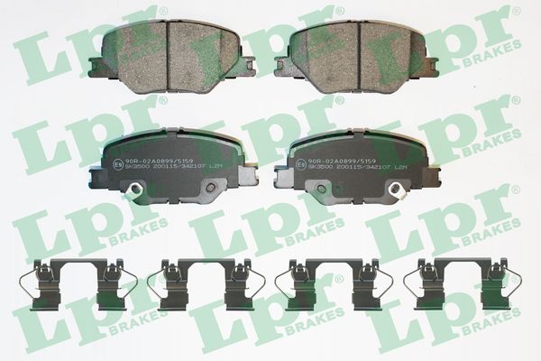 Brake Pad Set, disc brake (Front axle)  Art. 05P2107K