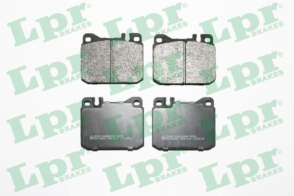 Brake Pad Set, disc brake (Front axle)  Art. 05P211