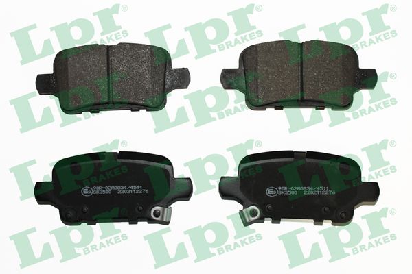 Brake Pad Set, disc brake (Rear axle)  Art. 05P2276