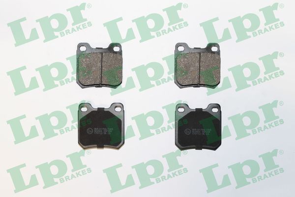 Brake Pad Set, disc brake (Rear axle)  Art. 05P334