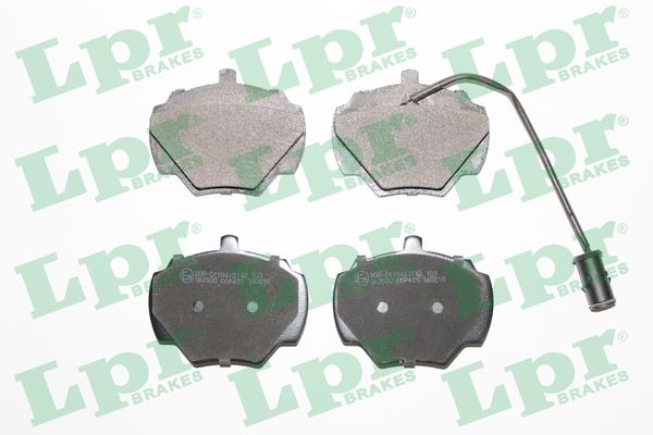 Brake Pad Set, disc brake (Rear axle)  Art. 05P431