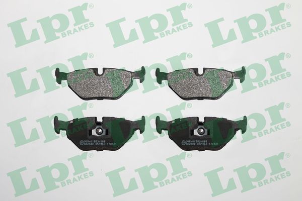 Brake Pad Set, disc brake (Rear axle)  Art. 05P463