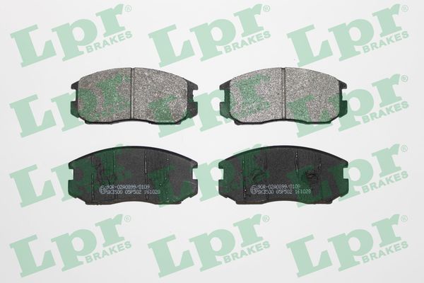 Brake Pad Set, disc brake (Front axle)  Art. 05P502