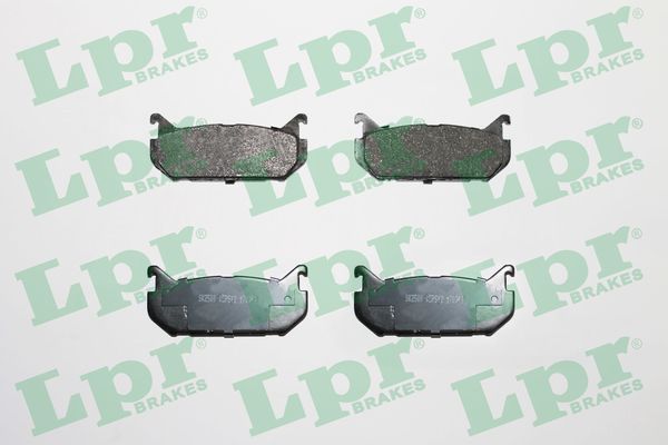 Brake Pad Set, disc brake (Rear axle)  Art. 05P512