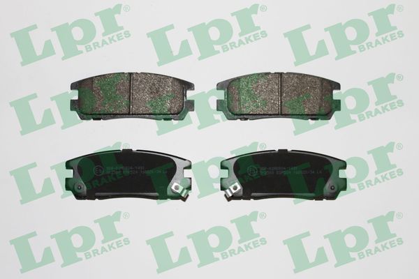 Brake Pad Set, disc brake (Rear axle)  Art. 05P524