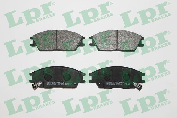 Brake Pad Set, disc brake (Front axle)  Art. 05P542