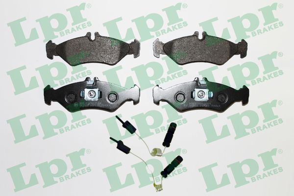 Brake Pad Set, disc brake (Rear axle)  Art. 05P609A