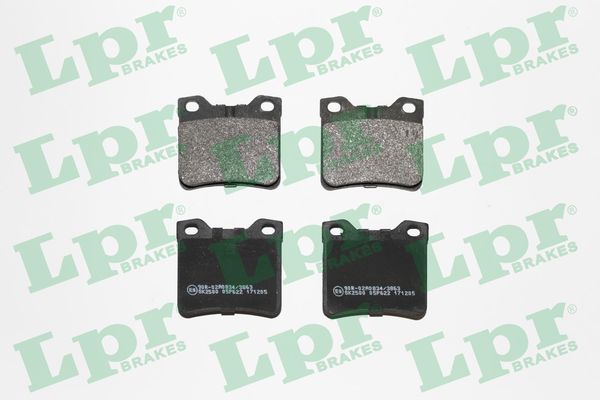 Brake Pad Set, disc brake (Rear axle)  Art. 05P622