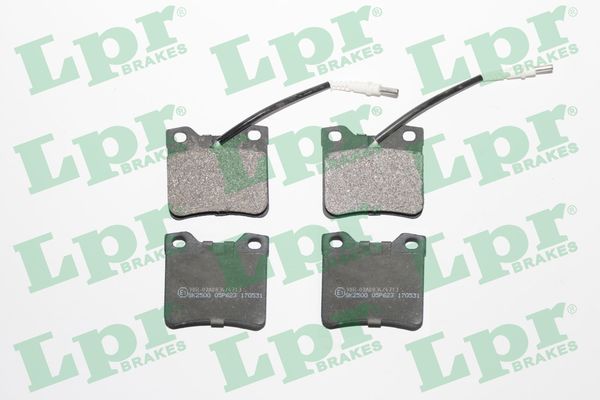 Brake Pad Set, disc brake (Rear axle)  Art. 05P623