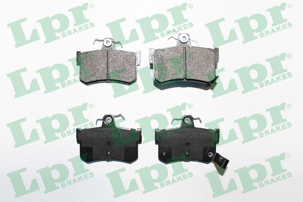 Brake Pad Set, disc brake (Rear axle)  Art. 05P654