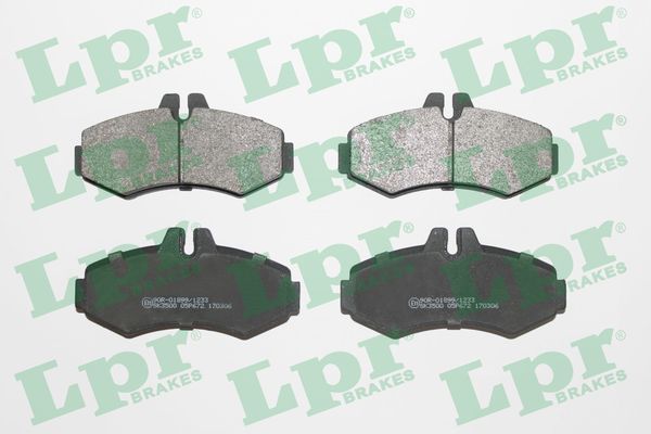 Brake Pad Set, disc brake (Front axle)  Art. 05P672