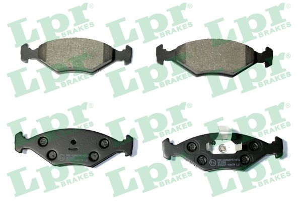 Brake Pad Set, disc brake (Front axle)  Art. 05P679