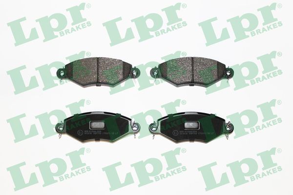 Brake Pad Set, disc brake (Front axle)  Art. 05P708