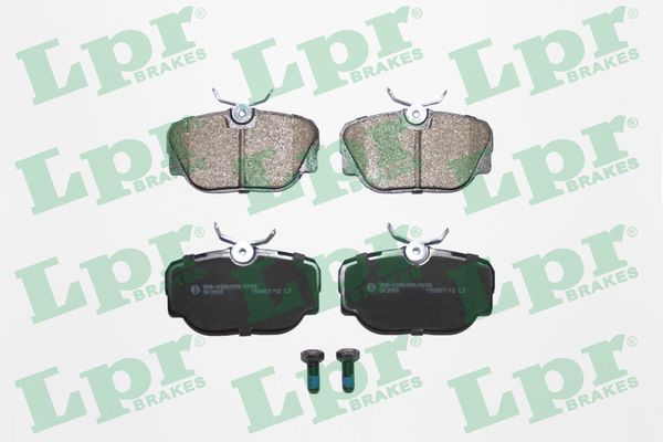 Brake Pad Set, disc brake (Rear axle)  Art. 05P739